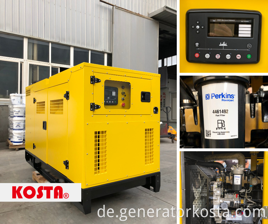 30kw Perkins Soundproof Genset